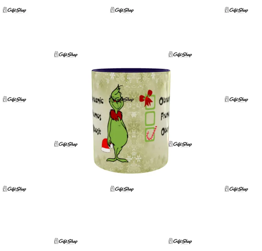Obrazinic frumos obosit, cana din ceramica, 330ml, model cgs1804